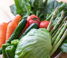 フレッシュな野菜や果物を小ロット多頻度納品